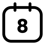 Calendar Day SVG Icon